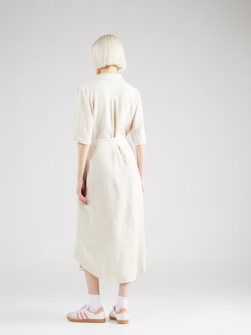 NÜMPH Shirt dress 'SUSSI' in Beige