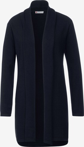 Cardigan STREET ONE en bleu : devant