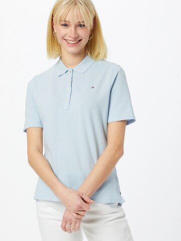 TOMMY HILFIGER - Camisa em azul: frente