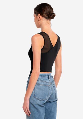 OW Collection Top 'Domino' in Schwarz