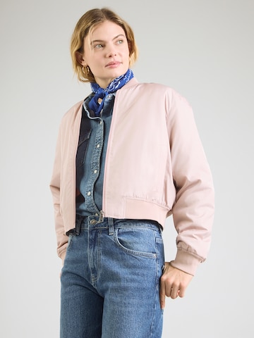 Geacă de primăvară-toamnă 'ONLALMA' de la ONLY pe roz: față