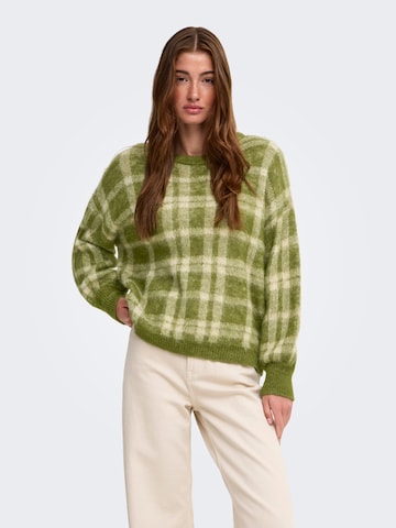 ONLY Pullover 'ONLNoeme' in Grün: Vorderseite