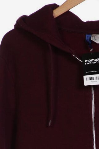H&M Sweatshirt & Zip-Up Hoodie in M in Red