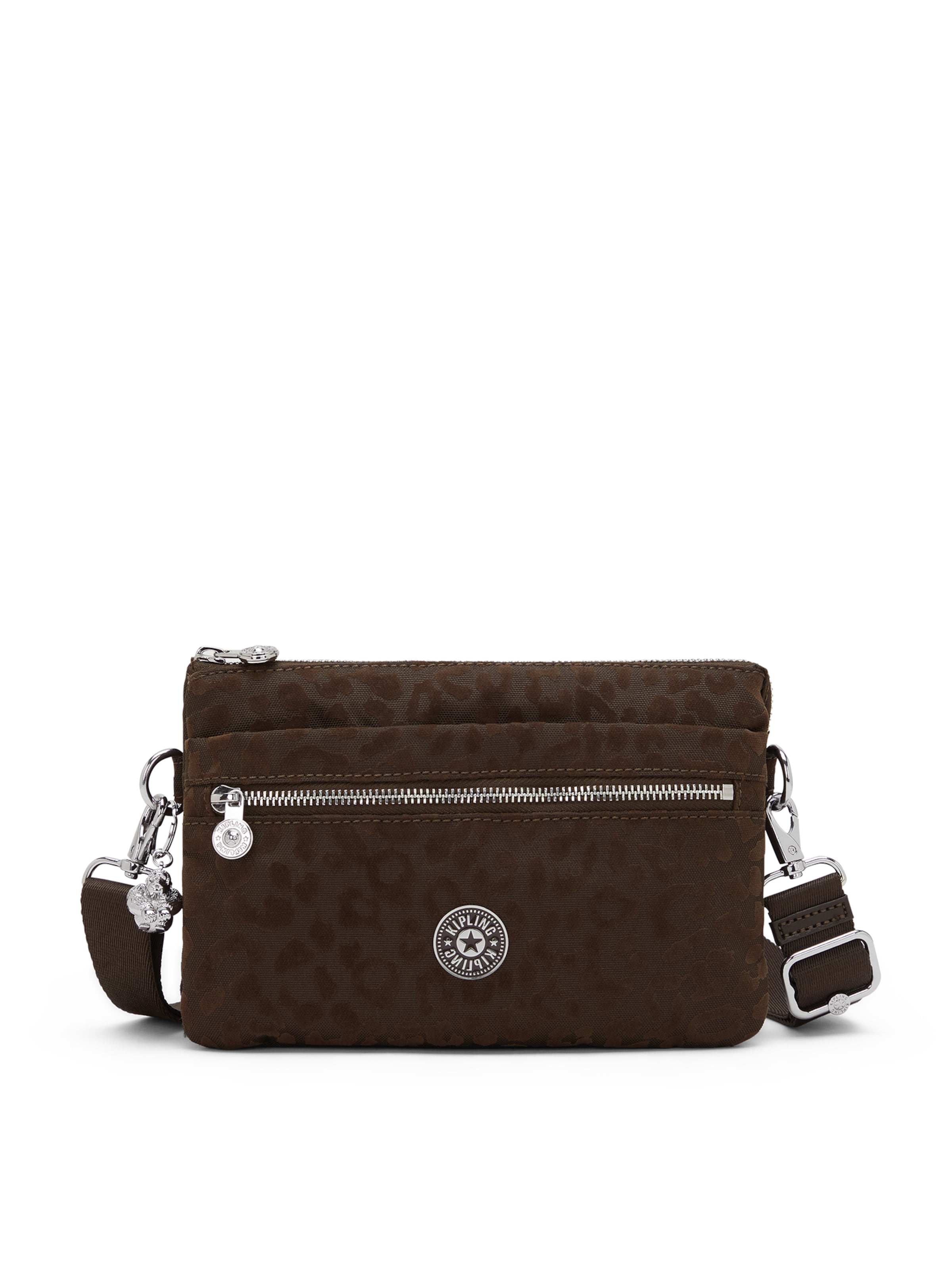 KIPLING Crossbody Bag 'Riri Leo' in Brown: front