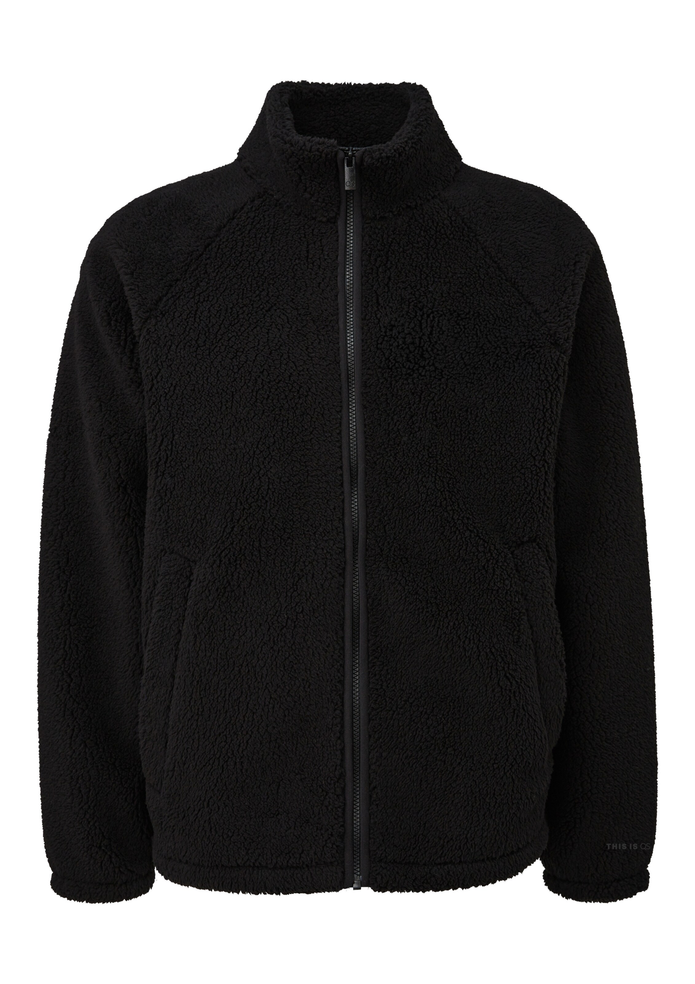 QS Tussenjas in Zwart: voorkant