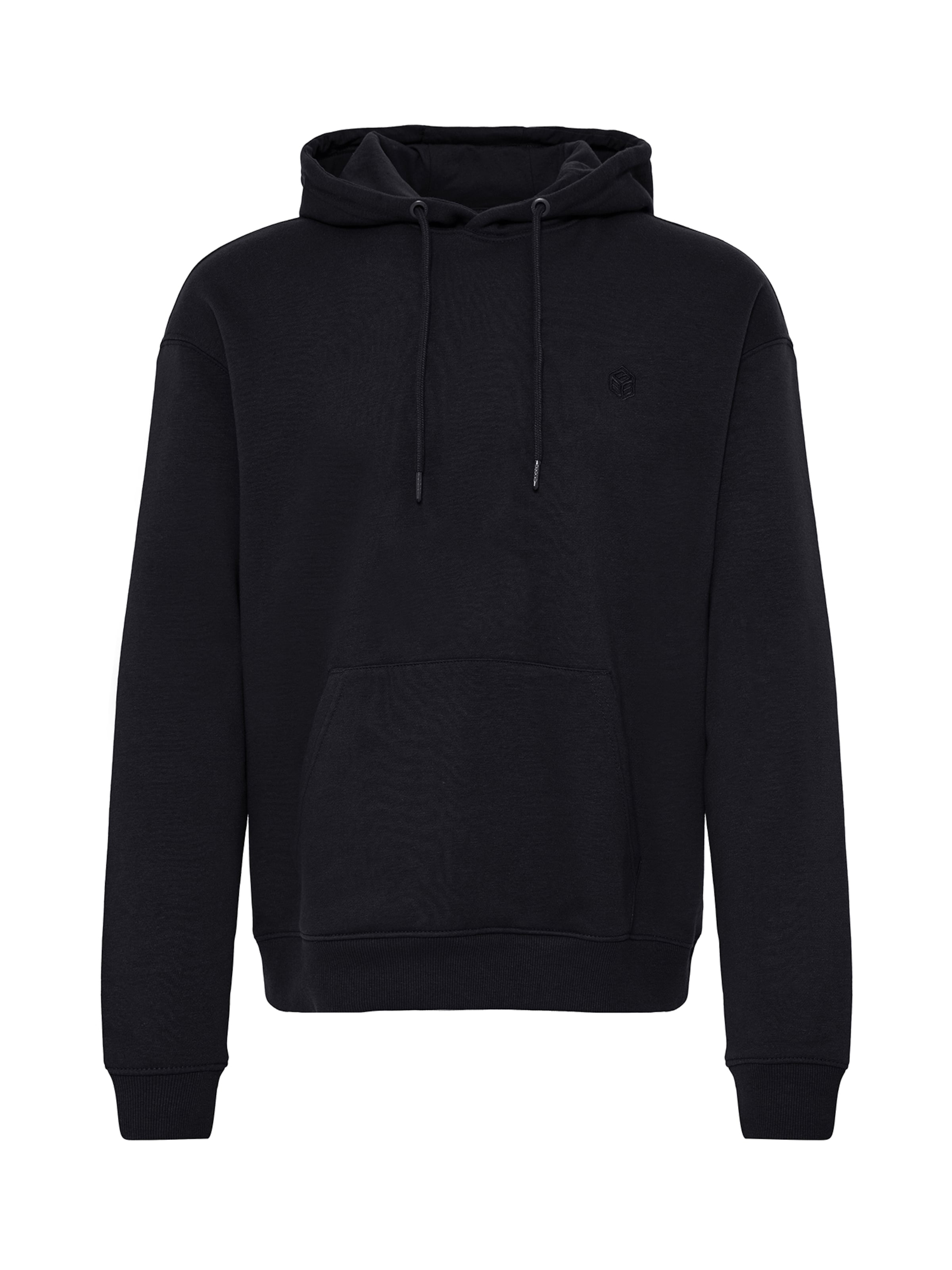 BLEND Sweatshirt 'BHJUSTE' in Black: front