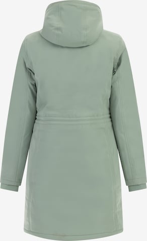 Manteau fonctionnel 'Penninsula' Schmuddelwedda en vert