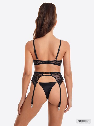 SpaLeXLine Balconette Underwear Sets 'SX1051' in Black