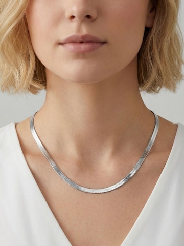 Einzelstück Necklace 'Italian' in Silver: front