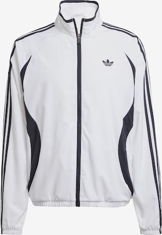 ADIDAS ORIGINALS Jacke 'Adicolor Teamgeist' in Weiß: Vorderseite