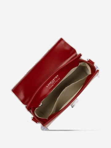 LANCASTER Paris Torebka 'Lancaster Sac rabat cuir Suave Even Carmin' w kolorze czerwony