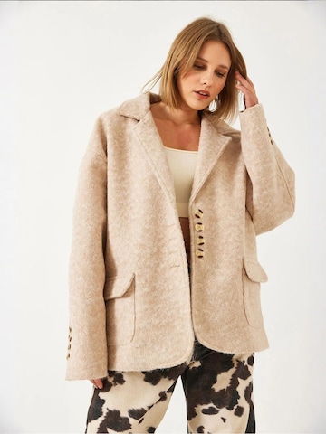 Bianco Lucci - Sobretudo meia-estação em bege