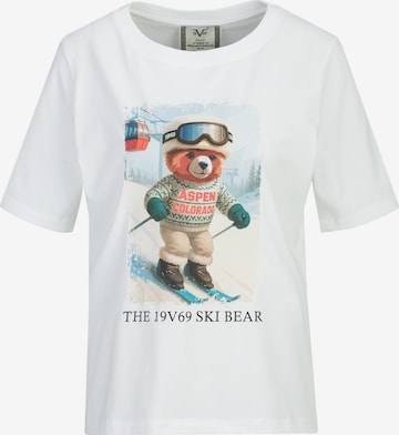 19V69 ITALIA Shirt in White: front