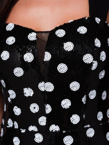 Robe de soirée Ombre en noir