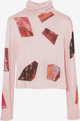 T-shirt Desigual en rose : devant