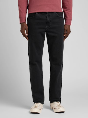 Lee Regular Jeans 'Lee - BROOKLYN USED HELLEN' in Zwart: voorkant