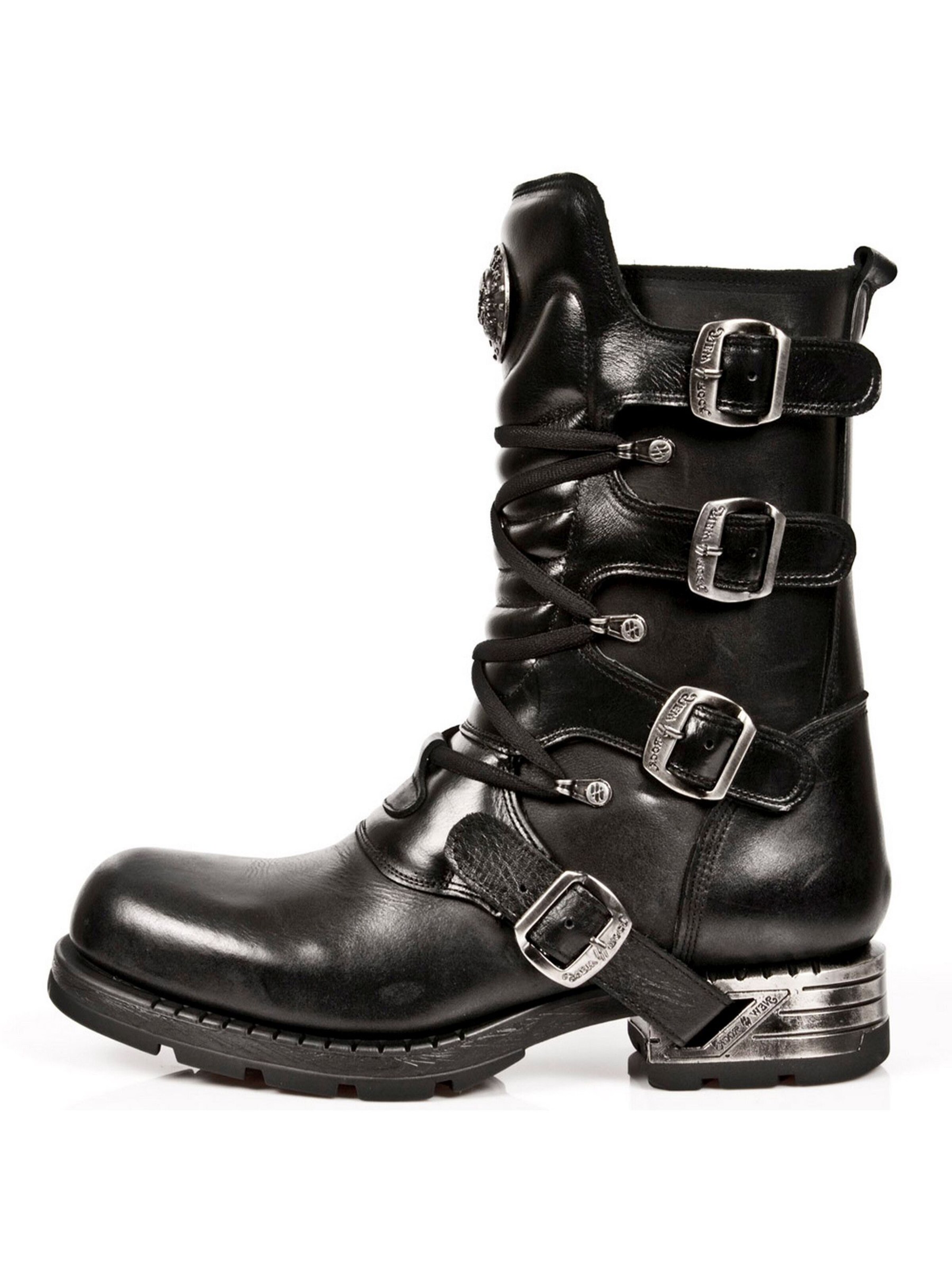 Boots 'M-MR017-C10' New Rock en noir