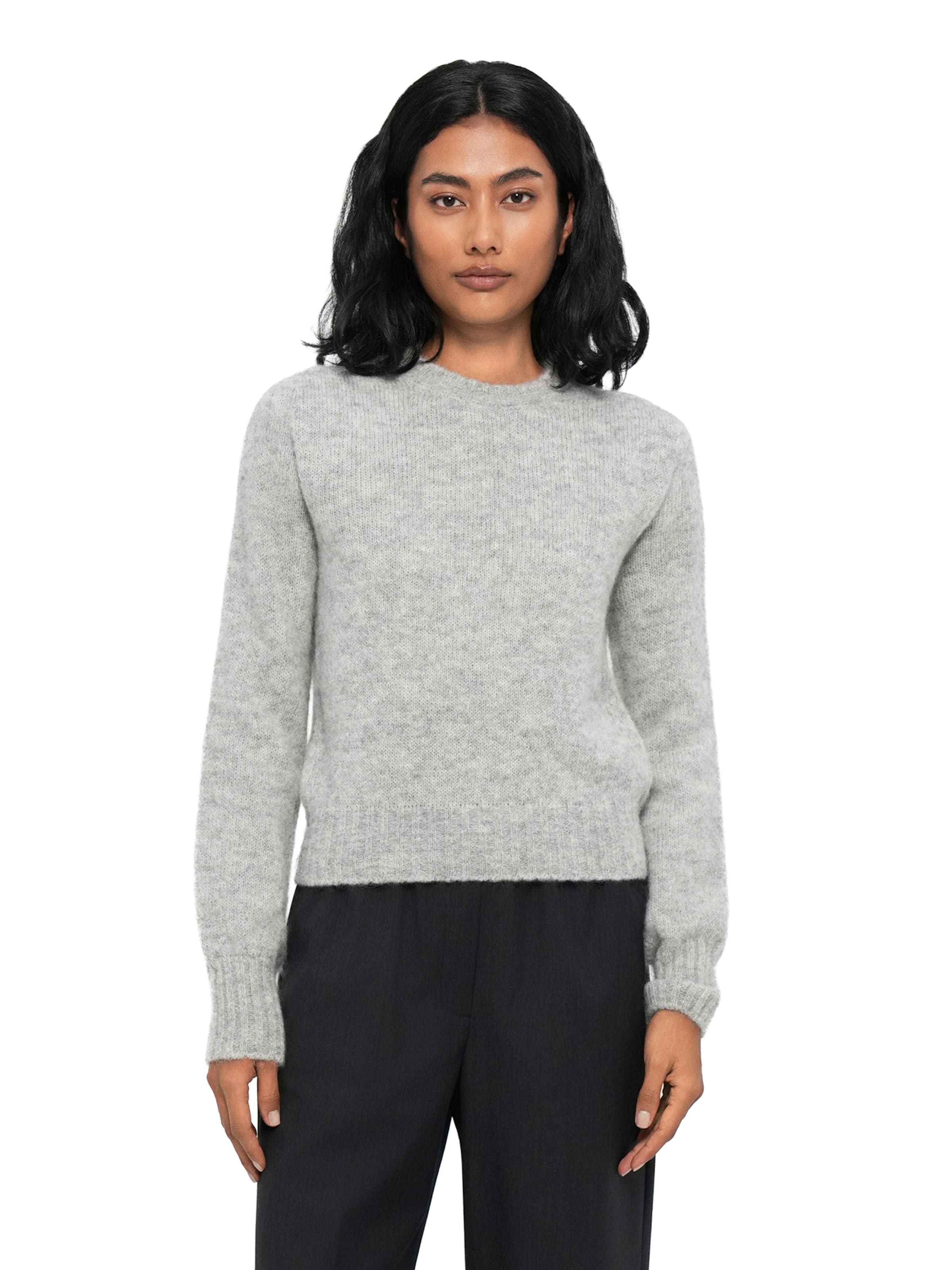 DRYKORN Свитер 'FIDA' в Серый: спереди