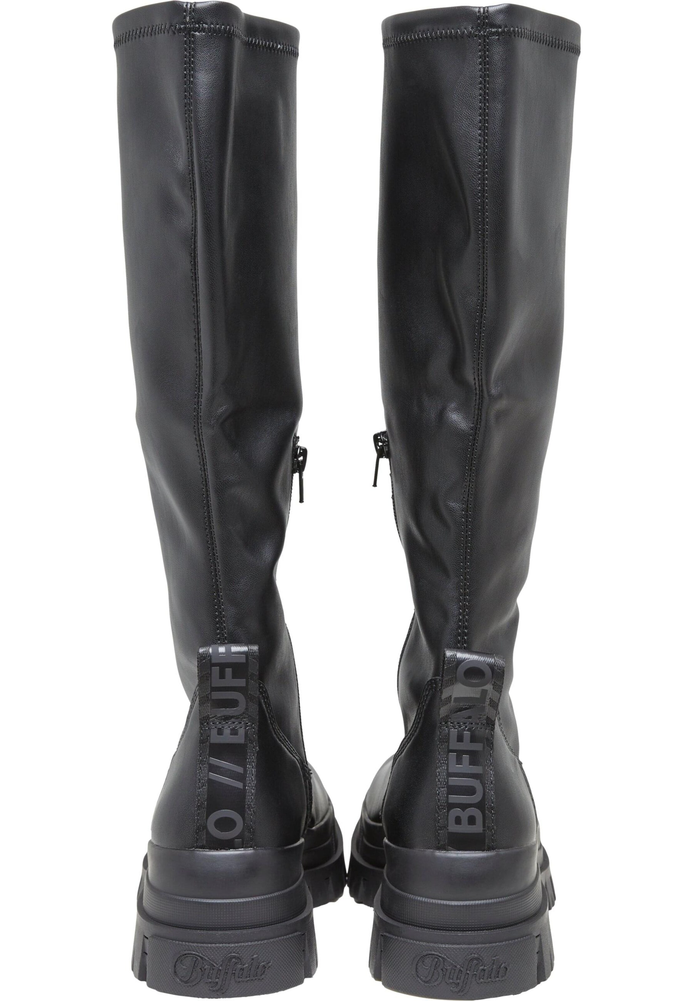 BUFFALO Stiefel 'Aspha' in Schwarz