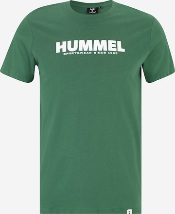 Hummel Функциональная футболка в Зеленый: спереди