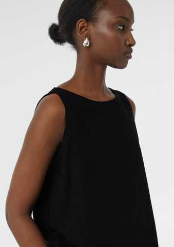 comma casual identity Bluse in Schwarz