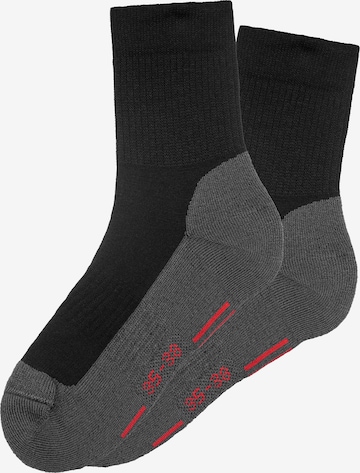 H.I.S Athletic Socks in Black: front