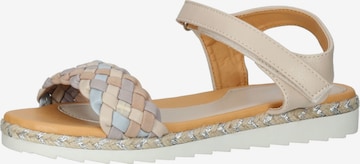 BULLBOXER Sandale in Beige: Vorderseite