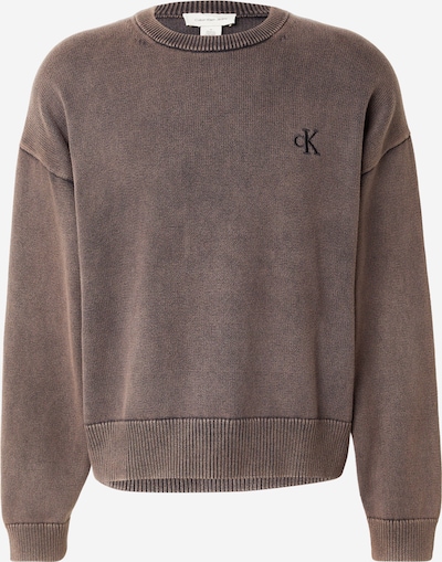 Calvin Klein Jeans Neulepaita värissä meleerattu ruskea, Tuotenäkymä