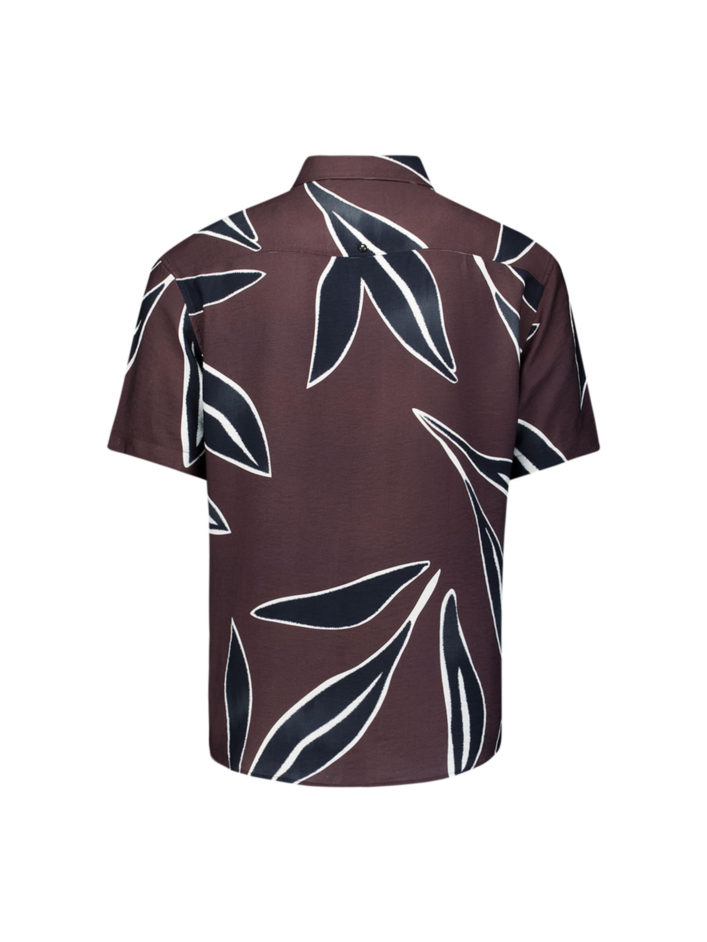Regular fit Camicia di No Excess in marrone