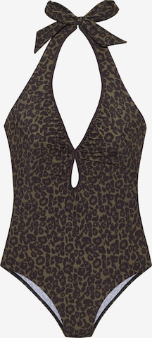 Maillot de bain LASCANA en vert : devant