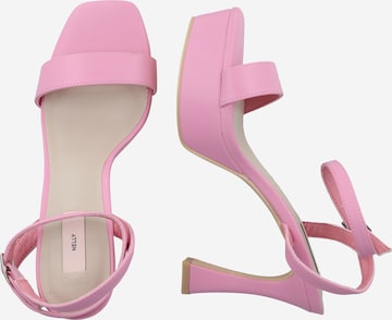 NLY by Nelly Strap sandal in Pink