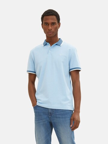 TOM TAILOR Poloshirt in Blau: predná strana