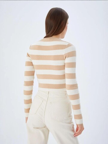 Pull-over 'Pullover' MixRay en beige