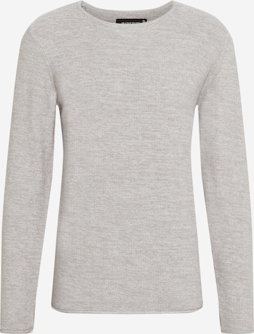 INDICODE JEANS Sweater 'Kristian' in Grey: front