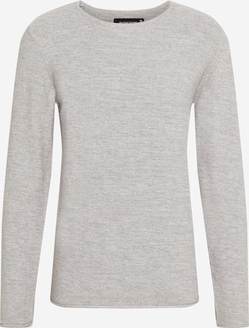 INDICODE JEANS Pullover 'Kristian' in Grau: predná strana