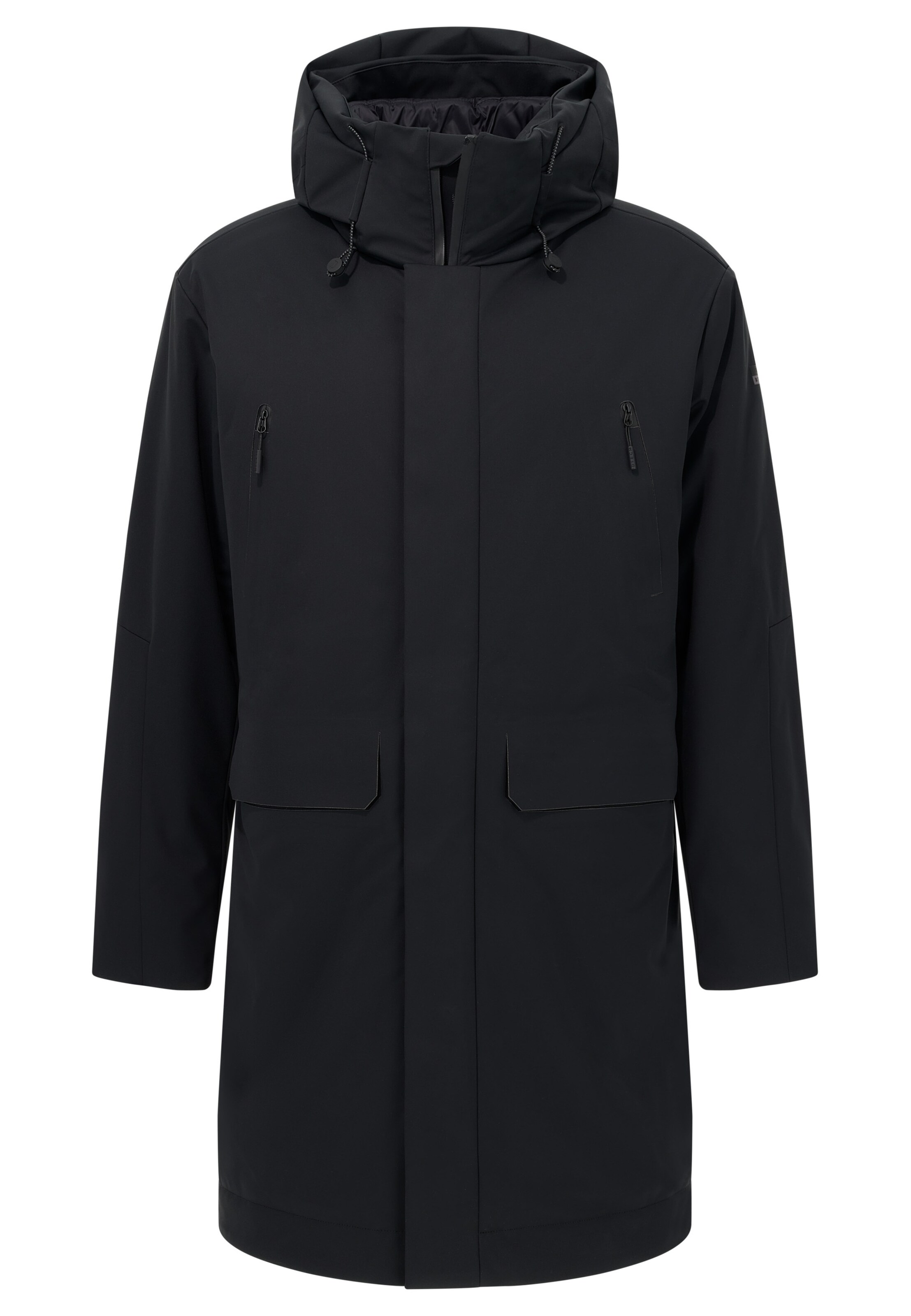 Boggi Milano Winterjacke in Schwarz: Vorderseite