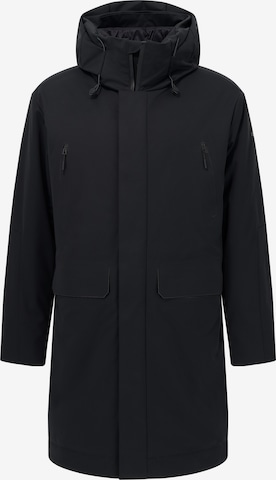 Boggi Milano Winterparka in Zwart: voorkant