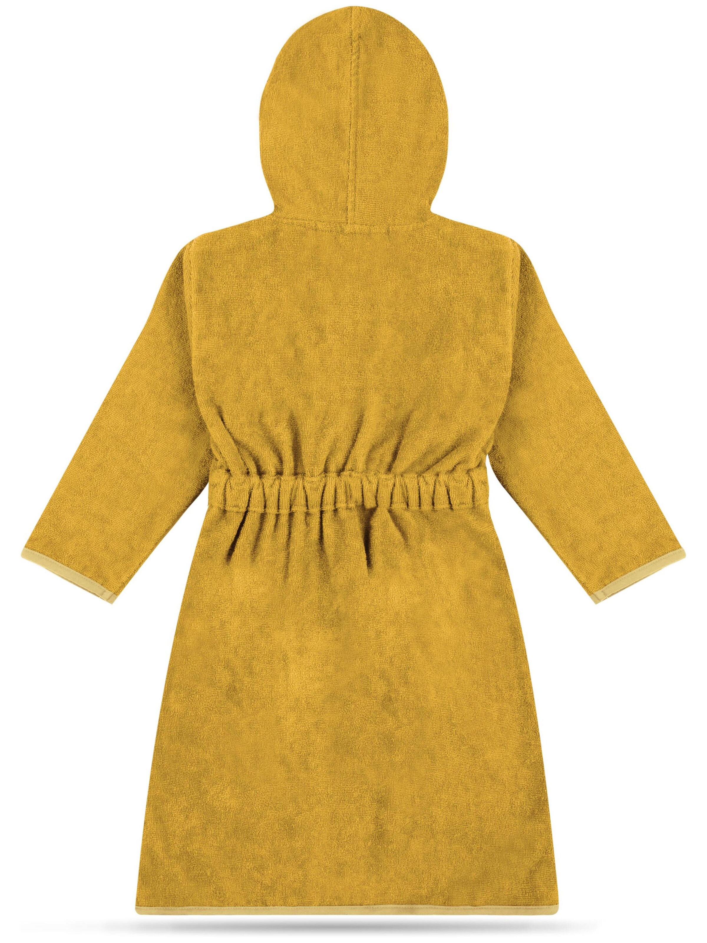 Peignoir normani en jaune