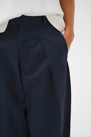 InWear Wide leg Broek in Blauw