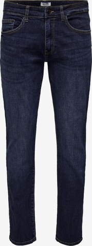 Only & Sons Regular Jeans 'Weft' in Blauw: voorkant