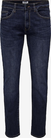 Only & Sons Regular Jeans 'Weft' in Blauw: voorkant