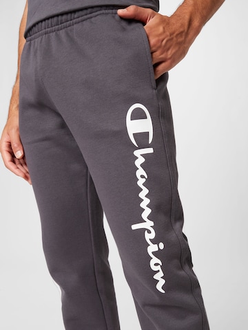 Champion Authentic Athletic Apparel Zúžený Kalhoty – šedá
