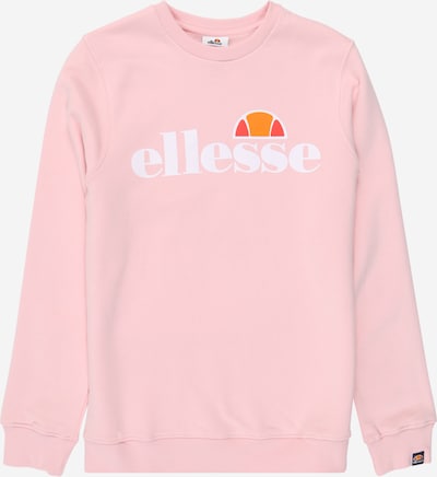 ELLESSE Sweatshirt 'Siobhen' in orange / rosa / orangerot / weiß, Produktansicht
