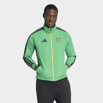 Giacca sportiva 'Jamaika x Bob Marley' di ADIDAS PERFORMANCE in verde: frontale