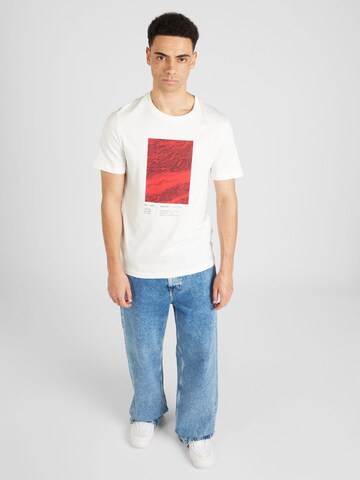 s.Oliver T-shirt i vit