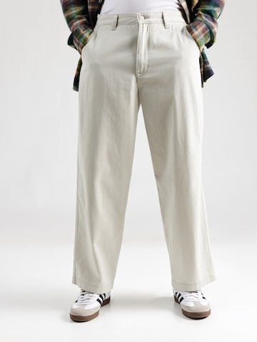 LEVI'S ® Baggy Chinobyxa i beige: framsida