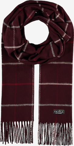 FRAAS Scarf in Red: front