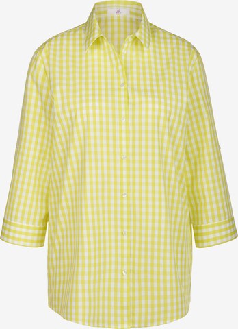 Emilia Lay Blouse in Yellow: front