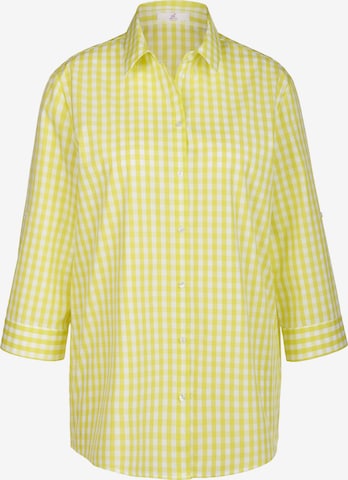 Emilia Lay Blouse in Yellow: front