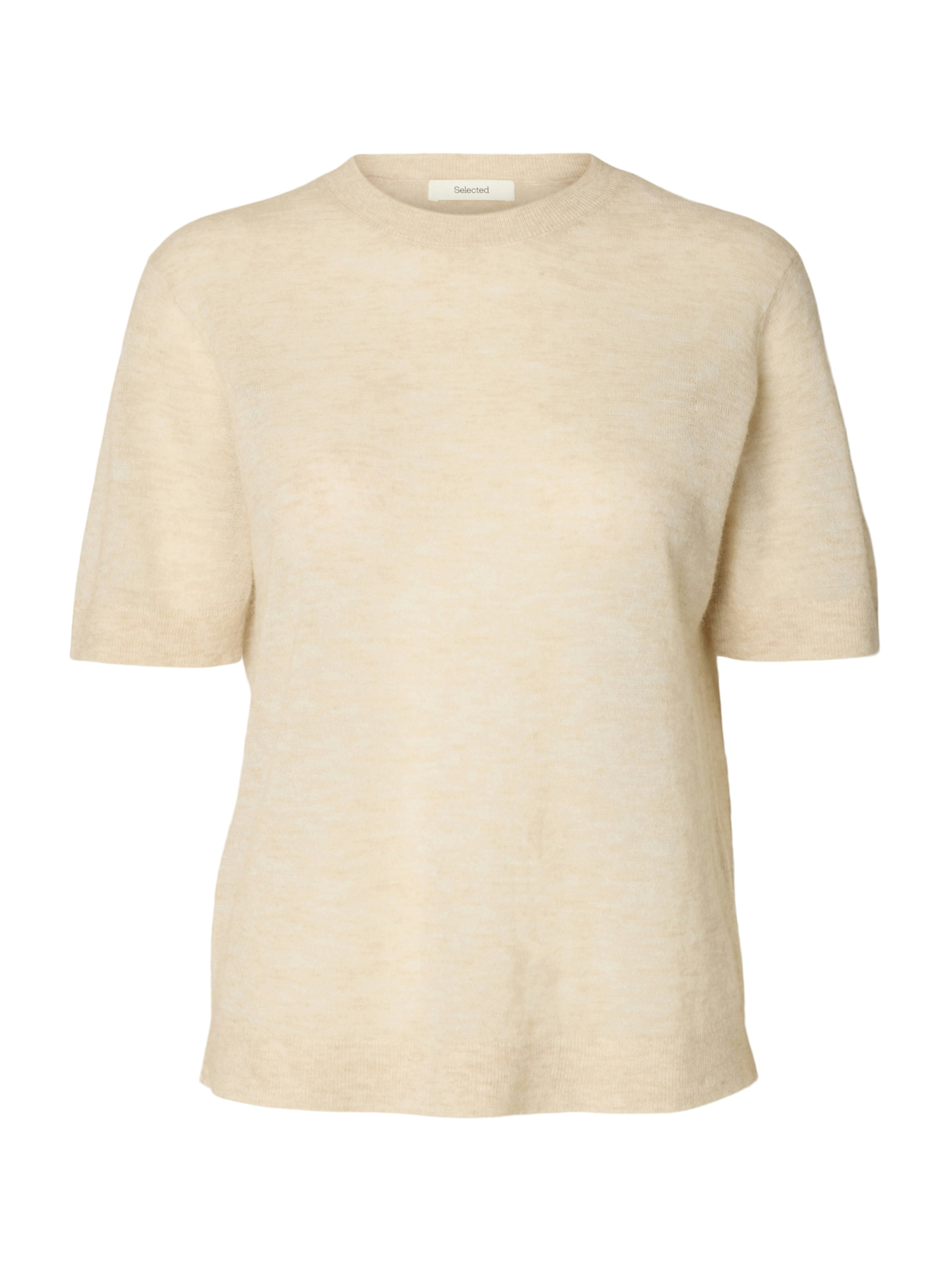SELECTED - Jersey 'SLFSHIRLEY' en beige: frente
